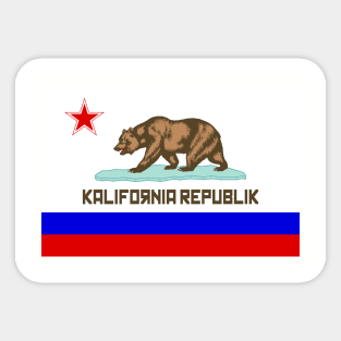 Kalifornia Republik Sticker